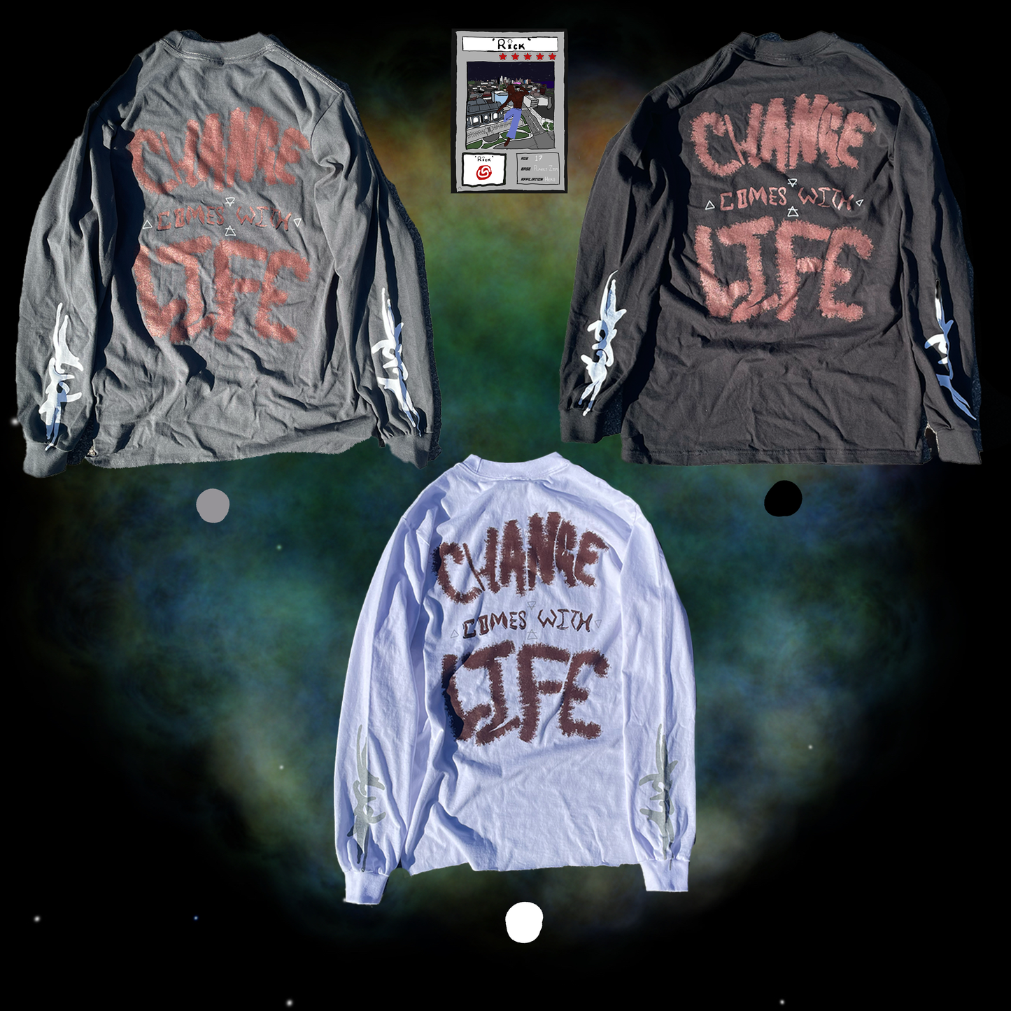 "Rick" Long Sleeve Tee