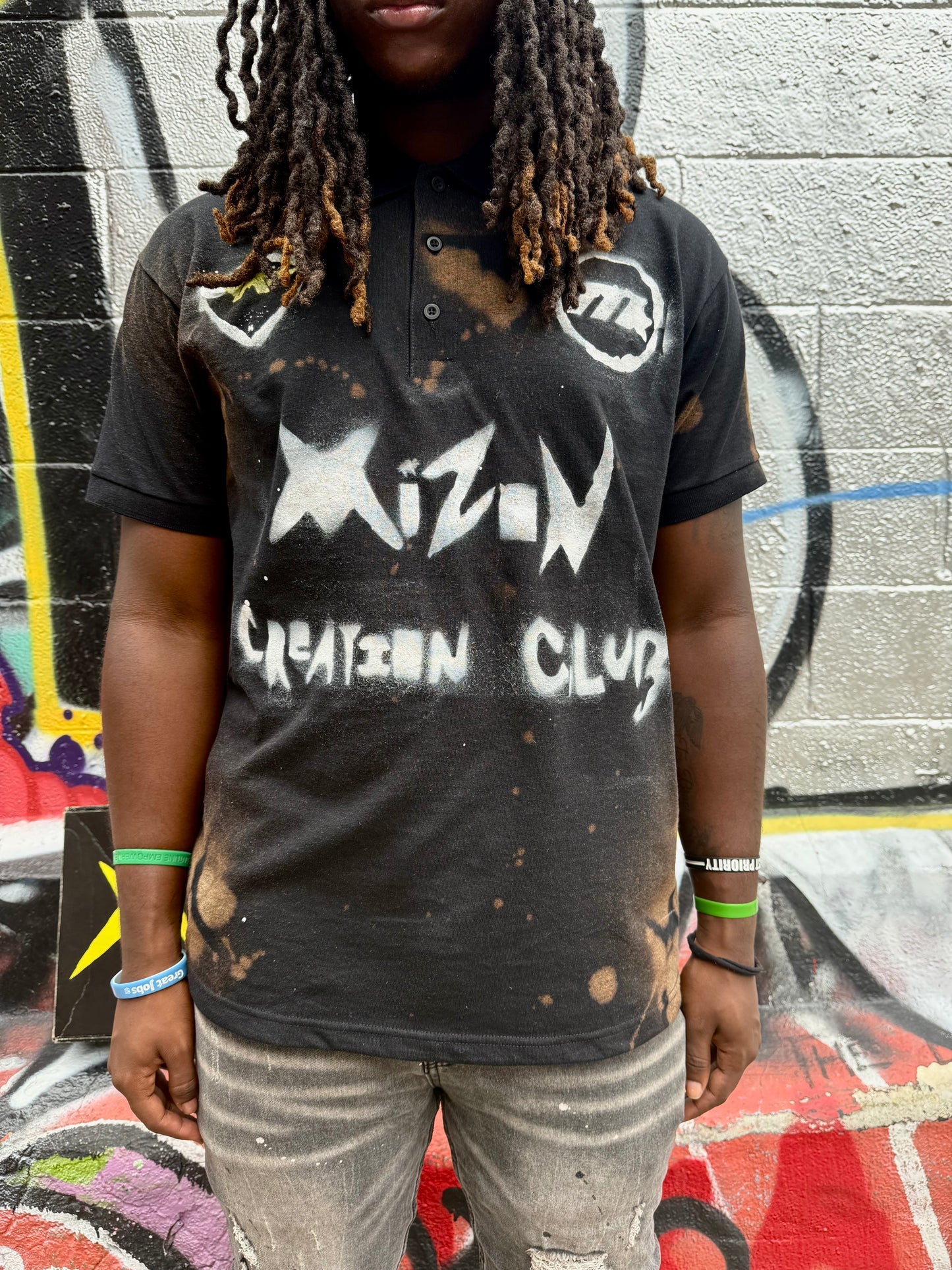 “A.M.A” Polo Tee